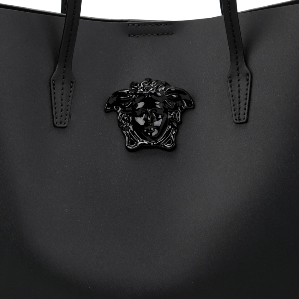 Versace Black Medusa Tote Bag